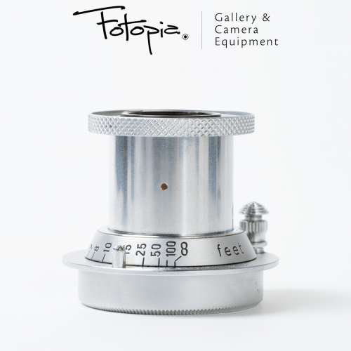 || Leica Elmar 50mm F3.5 LTM - Silver / A36 / red scale $6800 ||