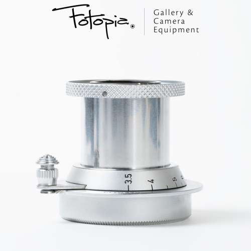 || Leica Elmar 50mm F3.5 LTM - Silver / A36 / red scale $6800 ||