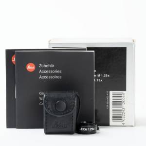 || TWO Leica Viewfinder Magnifier M 1.25x - 12004 from $1500 ||