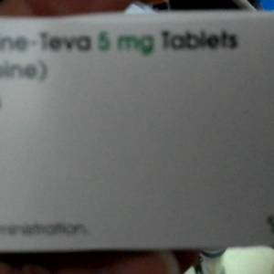 Amlodipine 5mg 30 tablets, Teva
