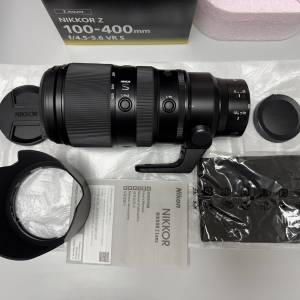 Nikon NIKKOR Z 100-400mm f/4.5-5.6 VR S for Z Mount. 99% New