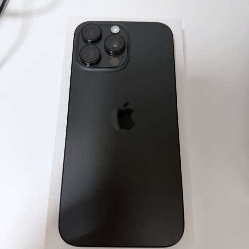 Apple iPhone 16 pro max 512 gb black 齊配件