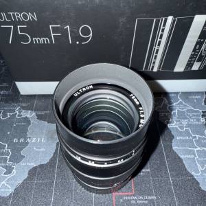 Voigtlander Ultron 75mm f1.9 VM Leica M Mount