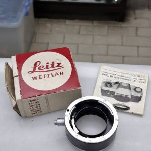 LEICA R 14158 EXTENSION TUBE  LEICA R VIa 16531 E44 CLOSE UP FILTER