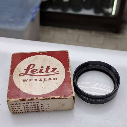 LEICA R 14158 EXTENSION TUBE  LEICA R VIa 16531 E44 CLOSE UP FILTER
