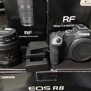 極新Canon R8 with 24-50 kit set
