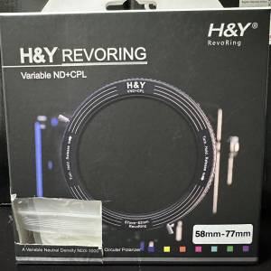 H&Y REVORING Variable ND +CPL 58-77mm