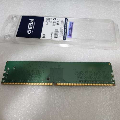 Crucial 美光 DDR4 2666MHz 8GB 桌上型記憶體 CT8G4DFS8266 - Xander香港行貨-100%...
