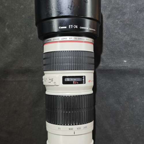 Canon 70-200/4 L USM EF 佳能 70mm 200mm 70 200  冇防震版 鏡身98%new 鏡片通透完...