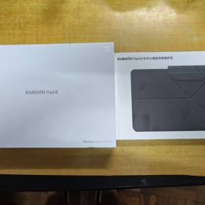 全新未開封 小米 平板 8 黑色 Xiaomi Pad 8 - Black 12gb + 256 gb 連 保護殼