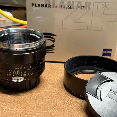 [Sold] Carl Zeiss Planar T* 50mm f/1.4 ZF Nikon F mount