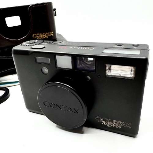 Contax T3 70周年黑色限定版，連原裝hood+皮套