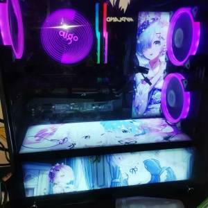 Intel® Xeon® 致強E5 RGB電競電腦主機，16G 記憶體* 512G SSD固態硬盤，RGB 氛圍...