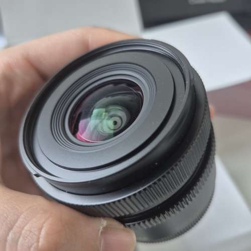 近全新，香港行貨，有保養 sigma 17mm f4 dg dn sony fe mount, 適合A7Cii