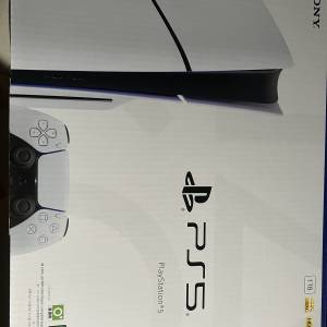 PS 5 slim 光碟版（全新）
