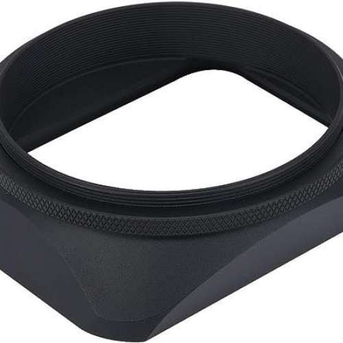 HAOGE LH-B67T 67mm Square Metal Screw-in Mount Lens Hood With Cap For Canon RF