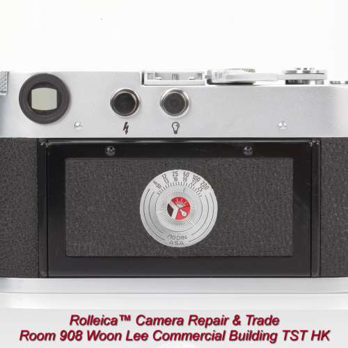 Collectors! Leica M3 1st Type (1955) Factory Rebuilt w/ 0.85 VF-RF, at ROLLEICA...