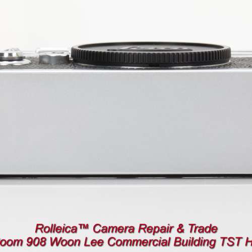 Collectors! Leica M3 1st Type (1955) Factory Rebuilt w/ 0.85 VF-RF, at ROLLEICA...
