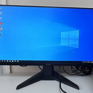 MSI 微星 MAG 255F E20 電競顯示器 (用過3次幾乎全新) 2025年9月購買，有單3年保固...
