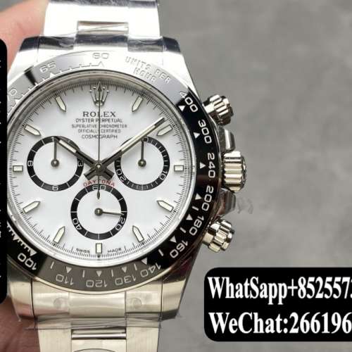 Rolex daytona m126500LN-0001 40mm 計時 熊貓面