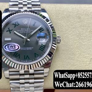Rolex 勞力士 datejust m126334-0022 41mm 綠蘿