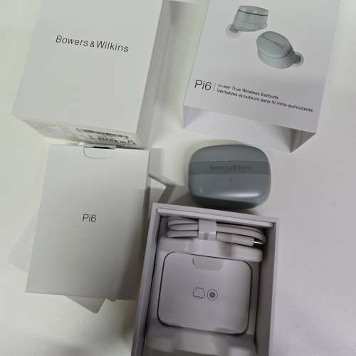 B&W Bowers & Wilkins Pi6 真無線藍芽耳機 藍色