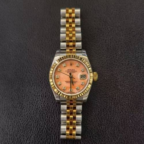 勞力士179173粉珊瑚