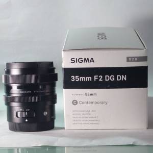 SIGMA 35mm f2 DG DN (sony E mount full frame)