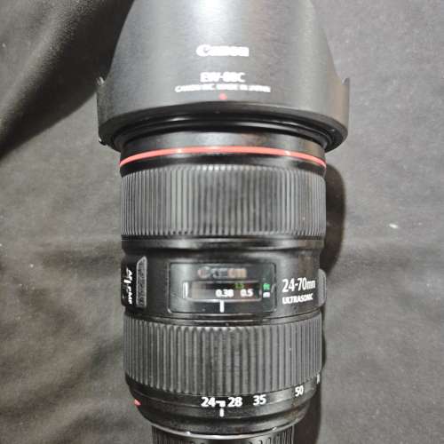Canon 24-70/2.8 L II USM EF 佳能 二代 24mm 70mm 24 70 冇盒冇單冇證有罩 90%-95...