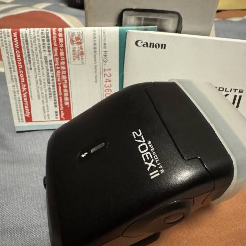 Canon Speedlite 270EX ll 閃光燈