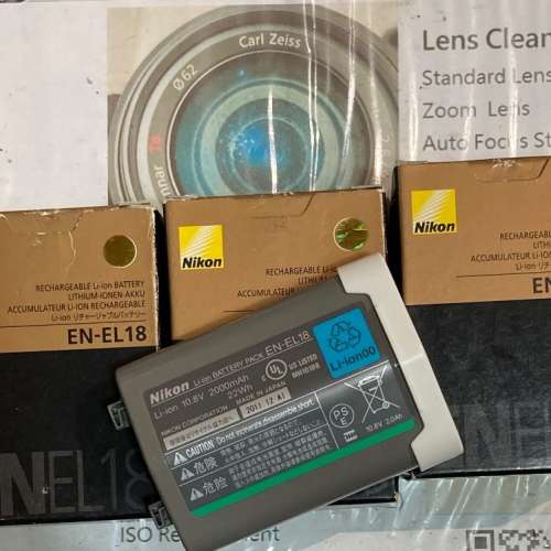 Nikon EN-EL18 Rechargeable Lithium-ion Battery 原廠鋰離子電池 (2000mAh) - 全新...
