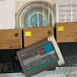 Nikon EN-EL18 Rechargeable Lithium-ion Battery 原廠鋰離子電池 (2000mAh) - 全新...