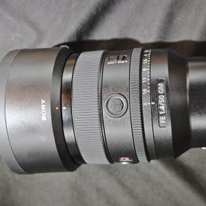 sony 50/1.4 GM FE 索尼 50mm 50 99%new 有盒有罩冇單有鏡袋 鏡片完好無損 功能全...