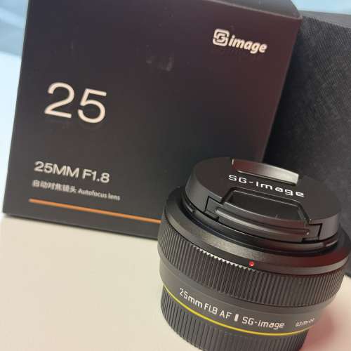 SG-image 25mm F1.8 Fuji mount