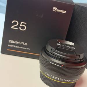 SG-image 25mm F1.8 Fuji mount