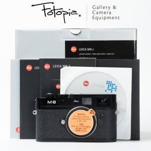 || Leica M8.2 - Black Paint with full packing (SC >3370) ||