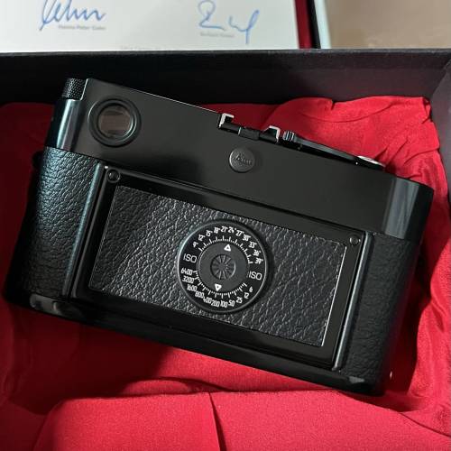 Leica M6 TTL Millennium Black Paint 0.72 Limited version