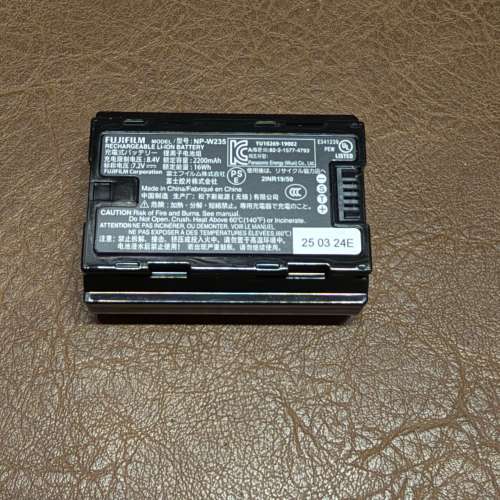 富士 NP-W235 原廠電池 Fujifilm xt4 xt5 xh2 gfx etc