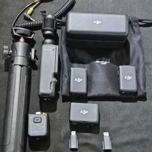 DJI Pocket 3 Pocket3 + DJI Mic Mini 迷你無線麥克風 (兩發一收, 含充電盒) 95%new...