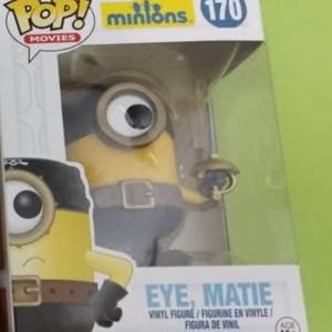 全新minions 小黃人迷你兵團壞蛋掌門人funko pop 車內模型野人大眼仔new eye matie...
