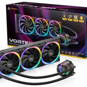 ANTEC VORTEX 360 ARGB Black 黑色 360mm Liquid CPU Cooler 水冷