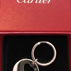 Cartier platinum key chain