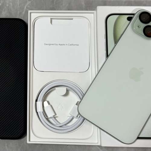 90 ％ new iPhone 15 Plus 128g 香港行貨 雙卡ZA/A