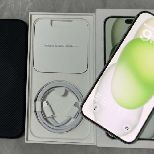 90 ％ new iPhone 15 Plus 128g 香港行貨 雙卡ZA/A
