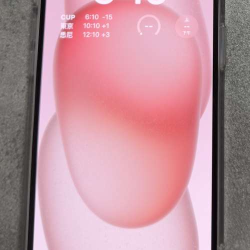 （ 幾個月機 電池100 ％ ）99 ％new iPhone 15 PLUS 128g 香港行貨 ZA/A