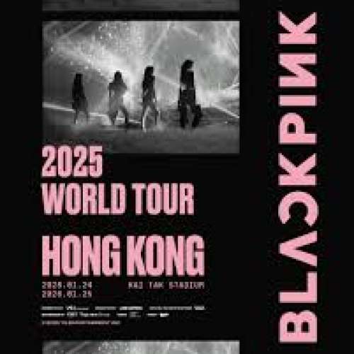 BLACKPINK 2025 香港站演唱會1月24日1099 四連位