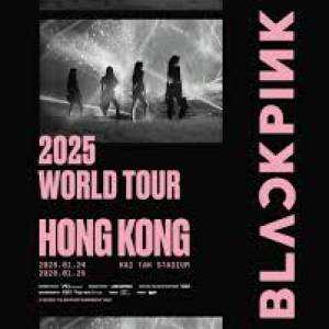 BLACKPINK 2025 香港站演唱會1月24日1099 四連位