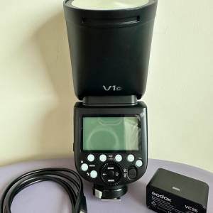 神牛 閃光燈 Godox V1c Canon mount Flash light