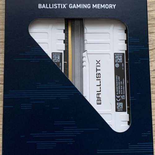 徵Crucial Ballistix Gaming DDR4-3200/3600 32GB Kit (2x16GB)