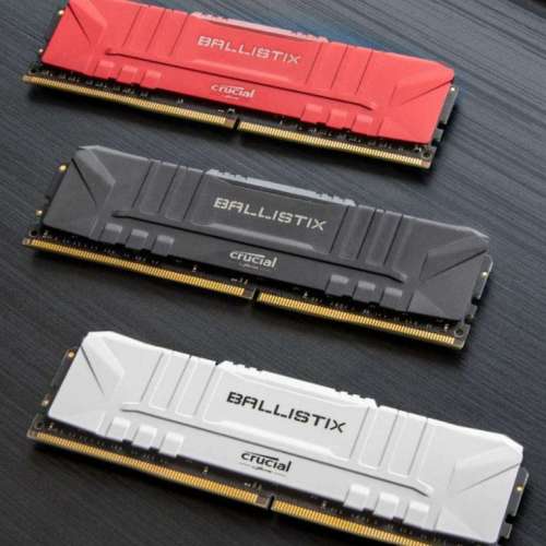 徵Crucial Ballistix Gaming DDR4-3200/3600 32GB Kit (2x16GB)